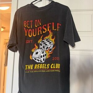 Graphic T-Shirt - Black and Red